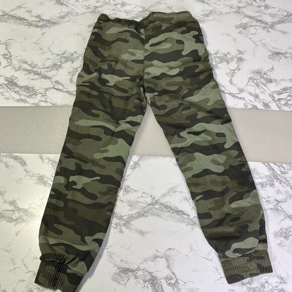 Carter's Kid Boys Camo Pull-On insulated winter Pants green elastic waist Size 8 - Picture 5 of 13